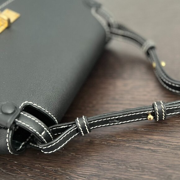 NWT - Bally SHE Sadle Bag - Black👜 - Picture 5 of 7